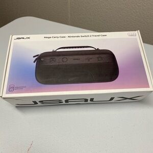 Black Mega Carry Case for Nintendo Switch 2